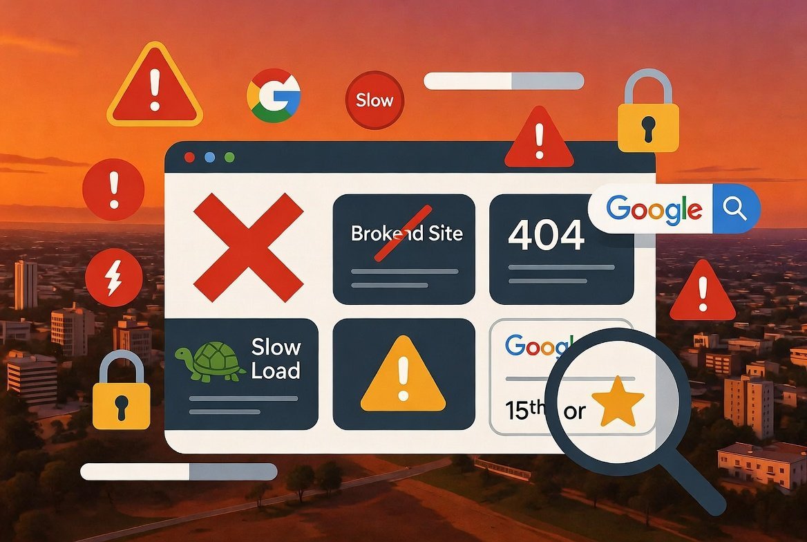 Invisibilidade Digital: Erros Estruturais que Impedem o seu Site de Aparecer no Google