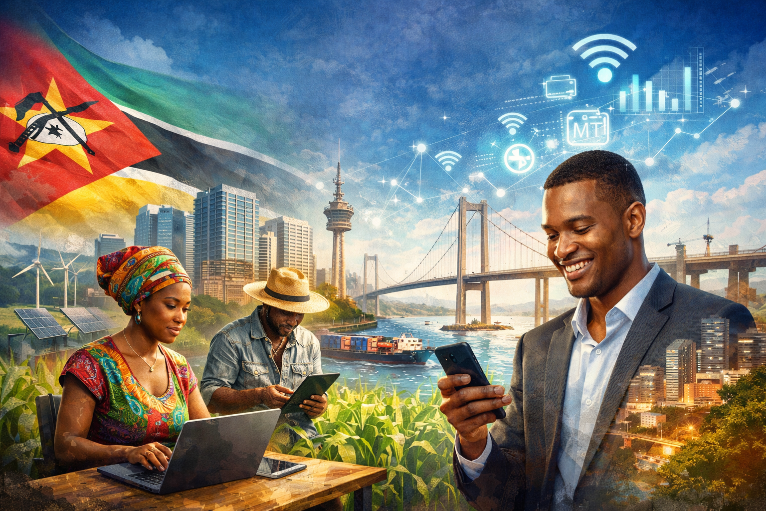 Como a tecnologia está a transformar negócios em Moçambique