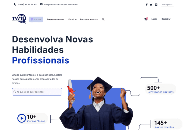 Imagem do projecto TWT Academy